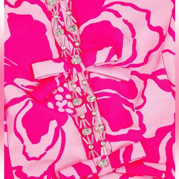 NWT Lilly Pulitzer Britnee Beaded Jacquard Shift Dress - Picture 10 of 10